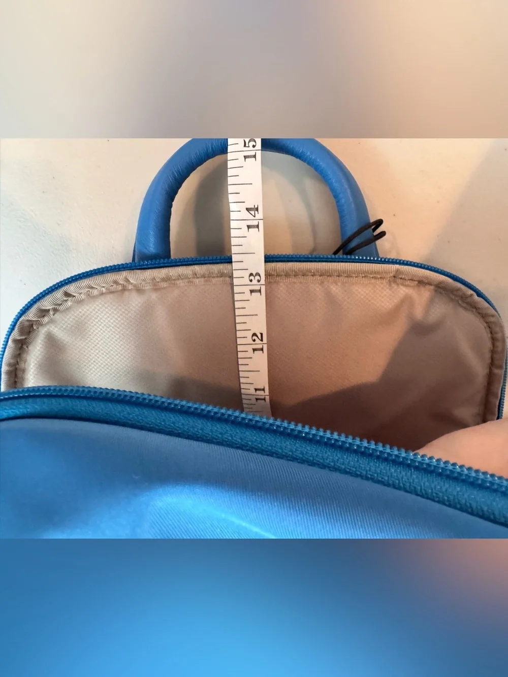 Tumi Voyageur Daniella Small Backpack in Bright Blue Nylon
